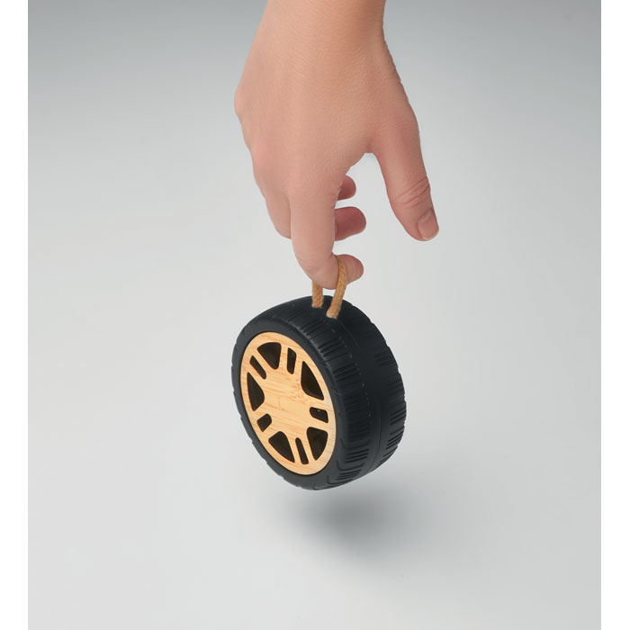 Wireless speaker tire shaped Legno item detail picture