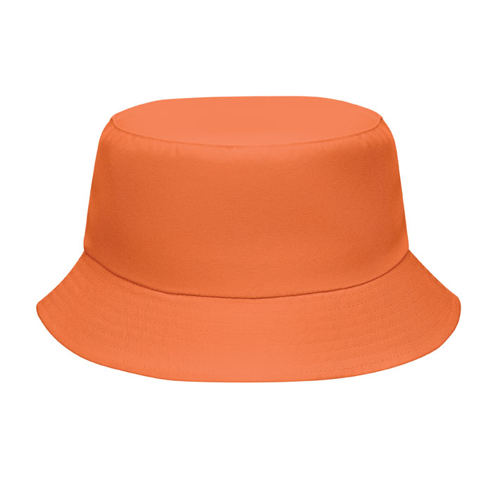 Bucket hat polyester 150 gr/m² Arancio item picture front