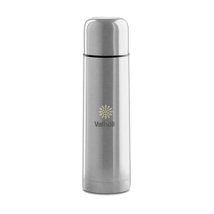 Thermos doppio strato 500ml Argento Opaco item picture printed