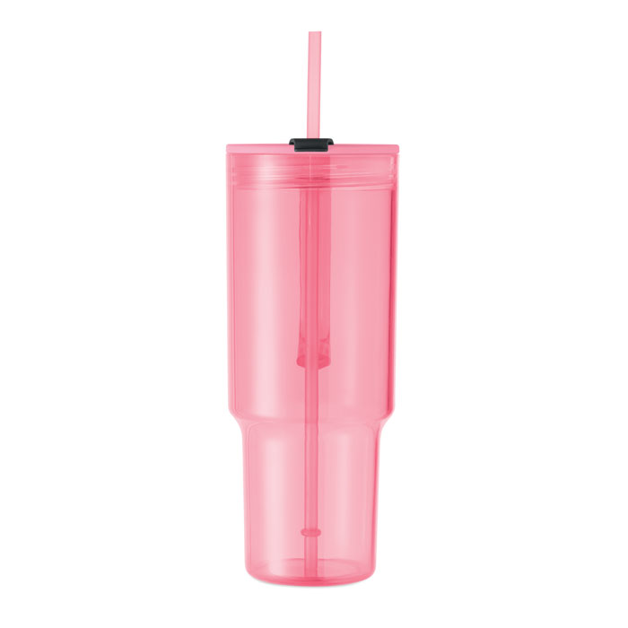 Bicchiere RPET 1200ml Rosa Trasparente item picture open