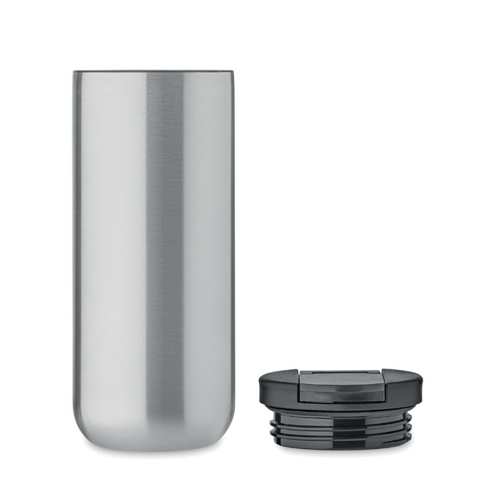 Thermos a doppia parete 330ml Argento Opaco item picture top