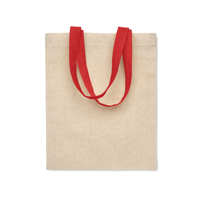 Borsa regalo in cotone140 gr/m² Rosso item picture front