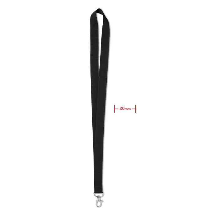 Lanyard black item picture front
