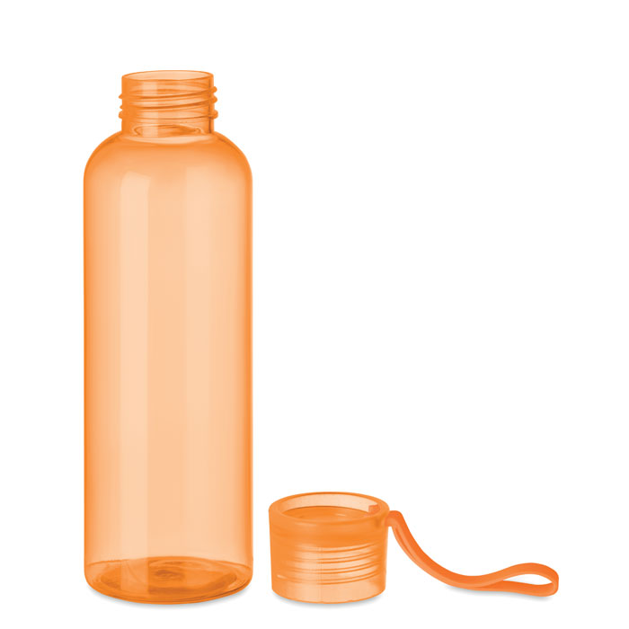 Tritan bottle and hanger 500ml Arancio Trasparente item picture side