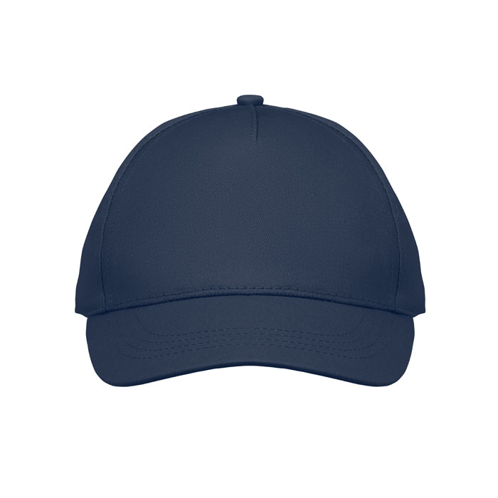 5 panel kids baseball cap Francese Navy item picture side