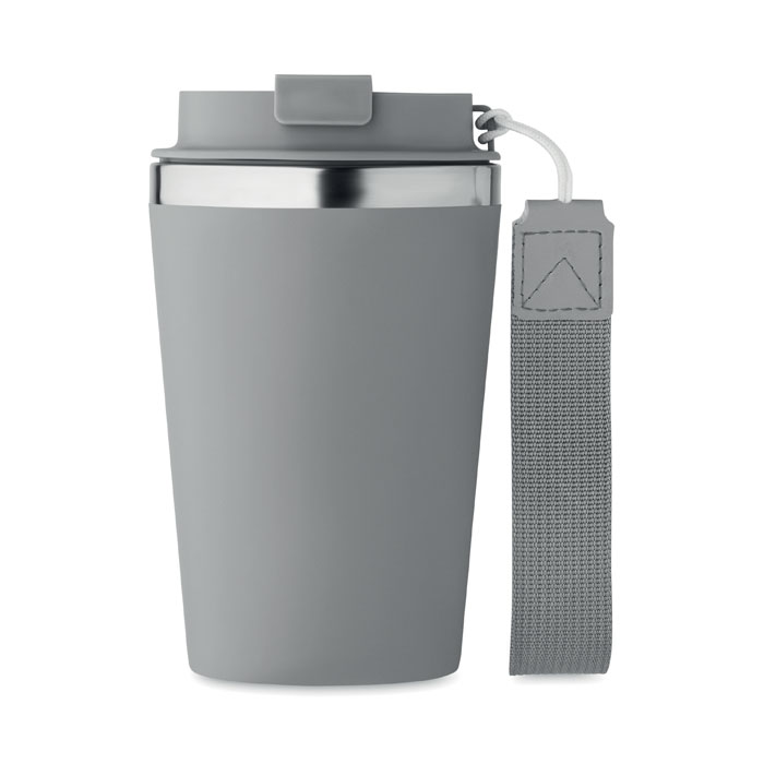 Double wall tumbler 350 ml Grigio Pietra item picture side