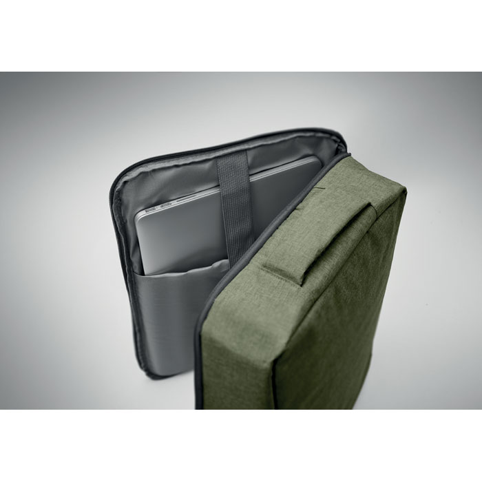 Zaino sottile per laptop Verde Militare item picture 7