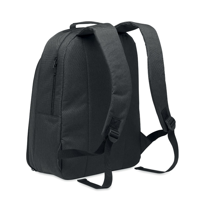 300D RPET Cooling backpack Nero item picture open