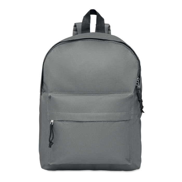 600D polyester backpack Grigio Pietra item picture front