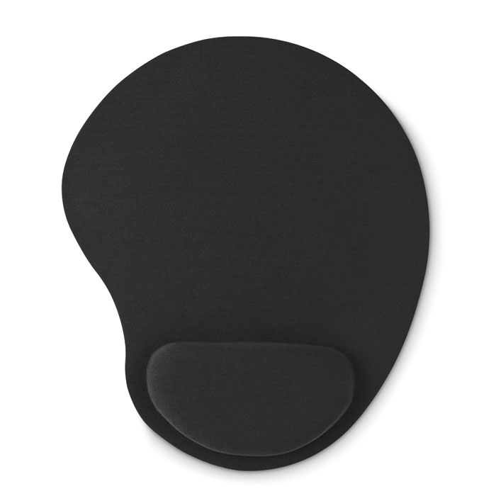 Tappetino mouse ergonomico black item picture top