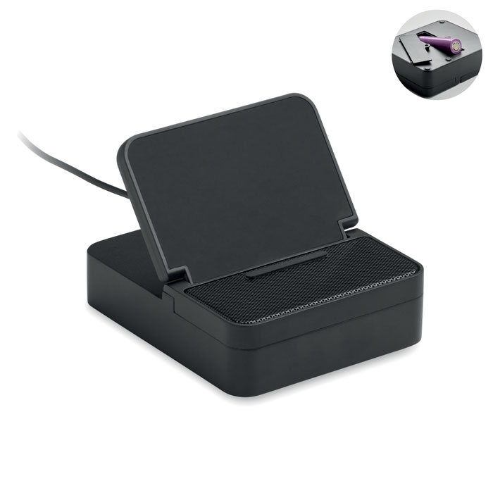 Speaker e caricatore 15W Nero item picture front