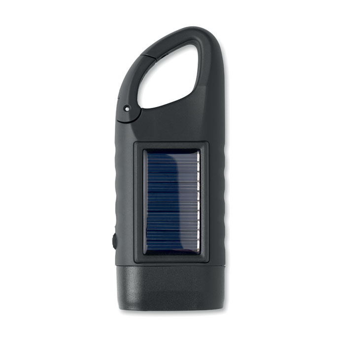 Torcia solare con dinamo Nero item picture 1