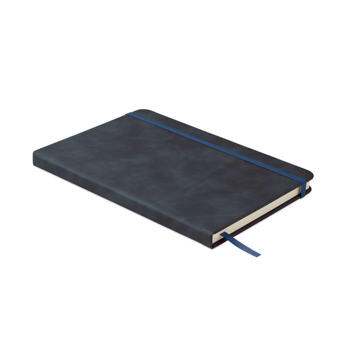 A5 smokey PU notebook Blu item picture front