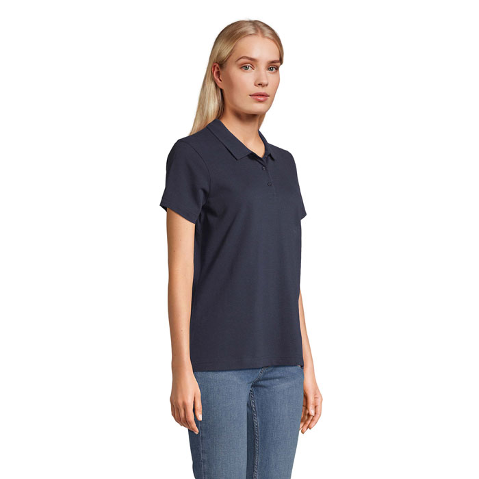 PULSE POLO DONNA Blu Scuro Francese item picture side