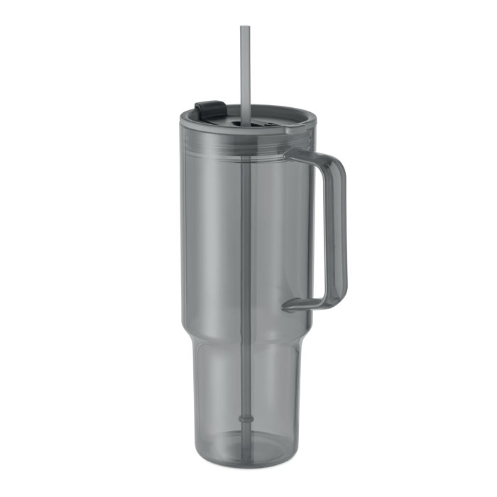 Bicchiere RPET 1200ml Grigio Trasparente item picture back