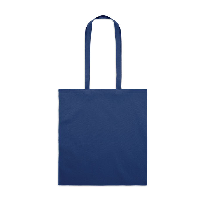Organic cotton shopping bag EU Blu item picture top