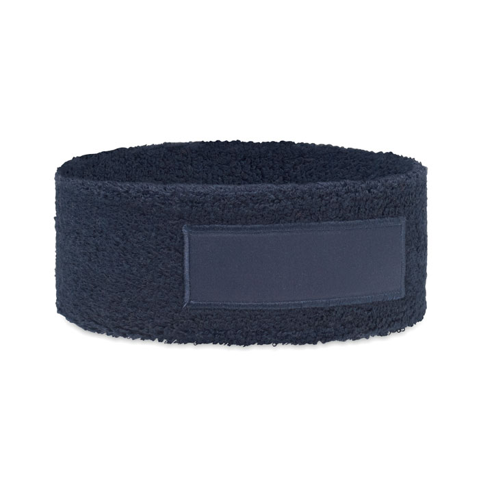 Headband in polycotton Francese Navy item picture front