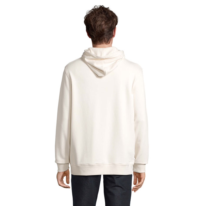 CONSTELLATION HOOD SWEAT Bianco Sporco item picture back