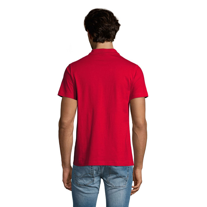 PRESCOTT MEN POLO SHIRT 170 Rosso item picture back