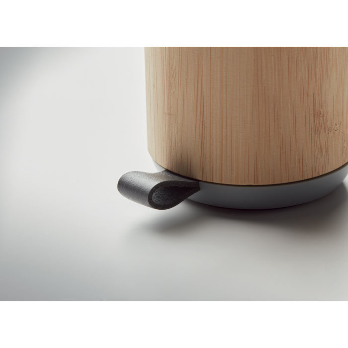 Speaker in bamboo senza fili 5.0 wood item detail picture