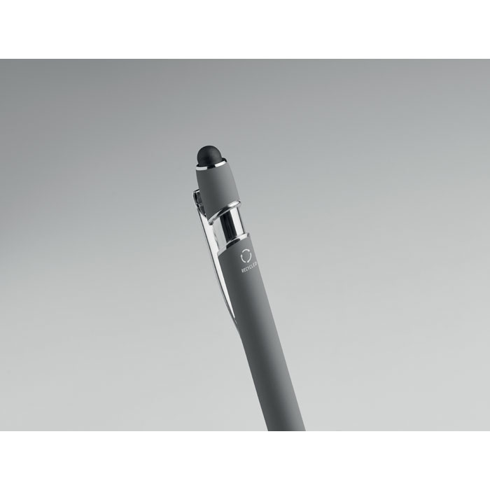 Penna in alluminio riciclato Grigio Pietra item detail picture