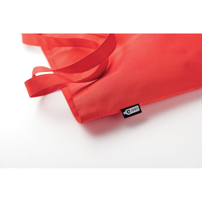 600D RPET large shopping bag red item detail picture