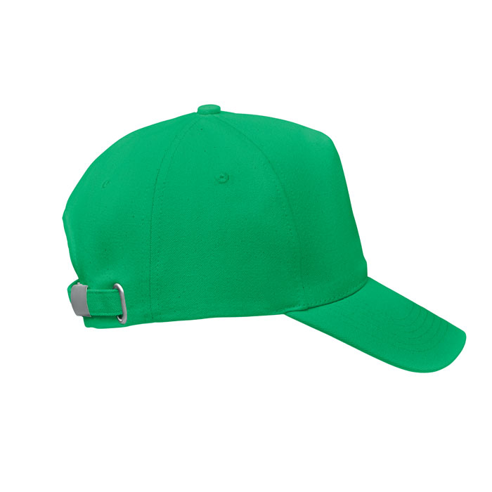 Organic cotton baseball cap Verde item picture side