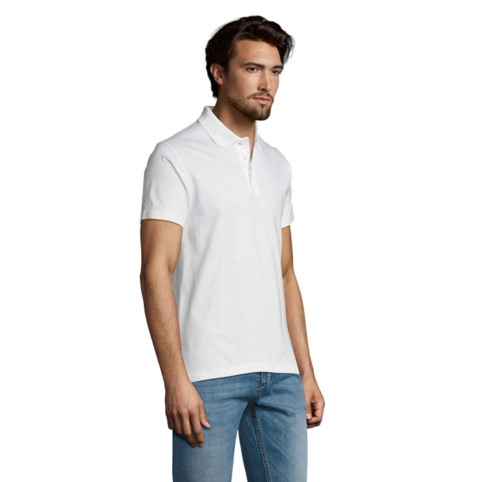 PRESCOTT MEN POLO SHIRT 170 Bianco item picture side