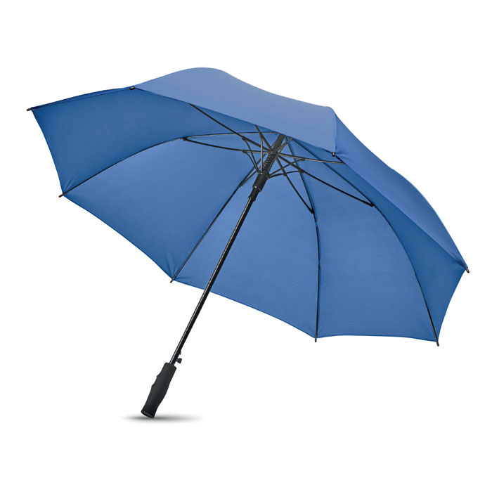 Windproof umbrella 27 inch Blu Royal item picture open