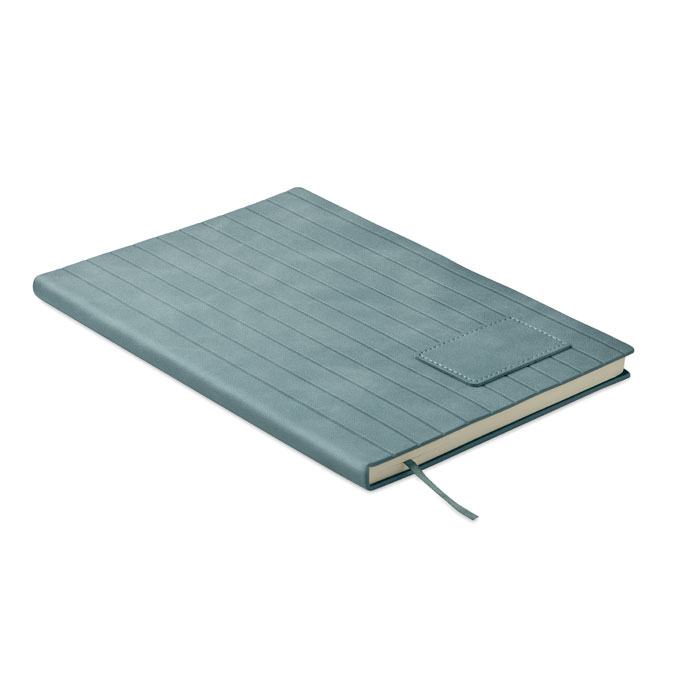 Notebook A5 in PU fumé Verde Menta item picture front
