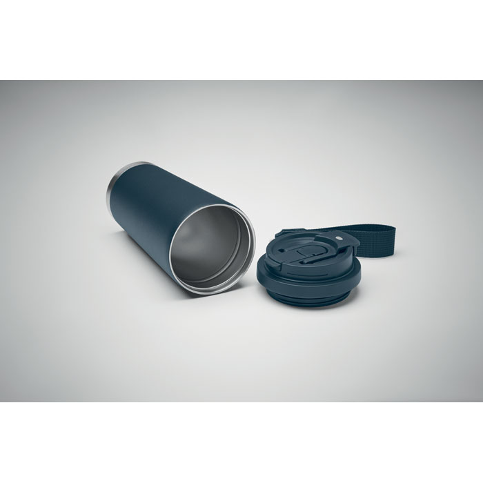 Double wall tumbler 500ml Francese Navy item picture box