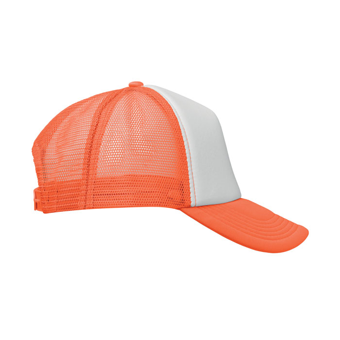 Cappello camionista Arancio Neon item picture side