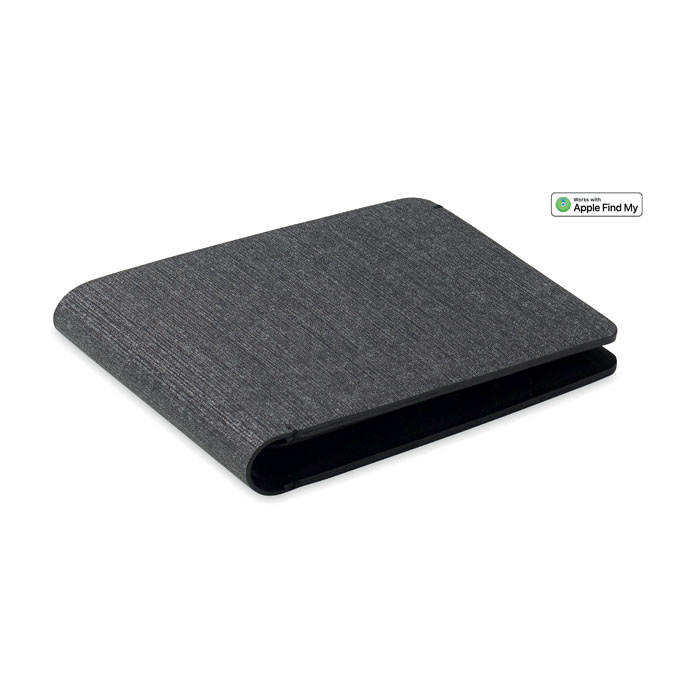 Anti-loss finder PU wallet Nero item picture front