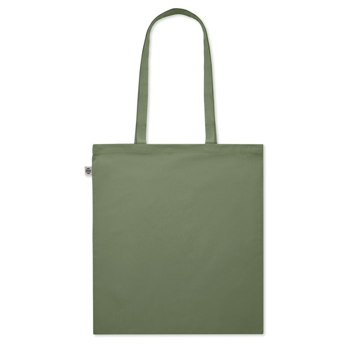 Organic Cotton shopping bag Verde item picture back