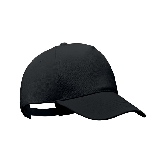 Cappello da baseball in cotone black item picture front