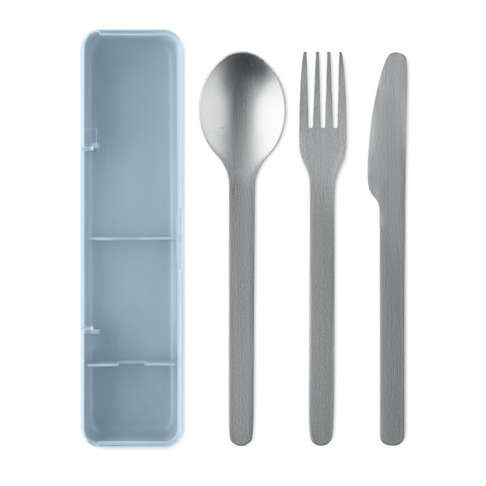 Set posate in acciaio inox Blu Bambino item picture top