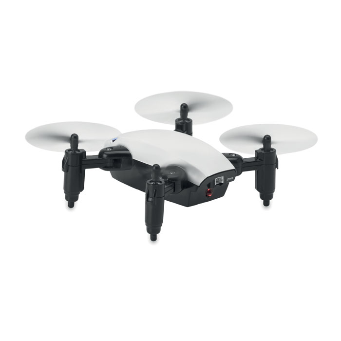 WIFI foldable drone Bianco item picture side