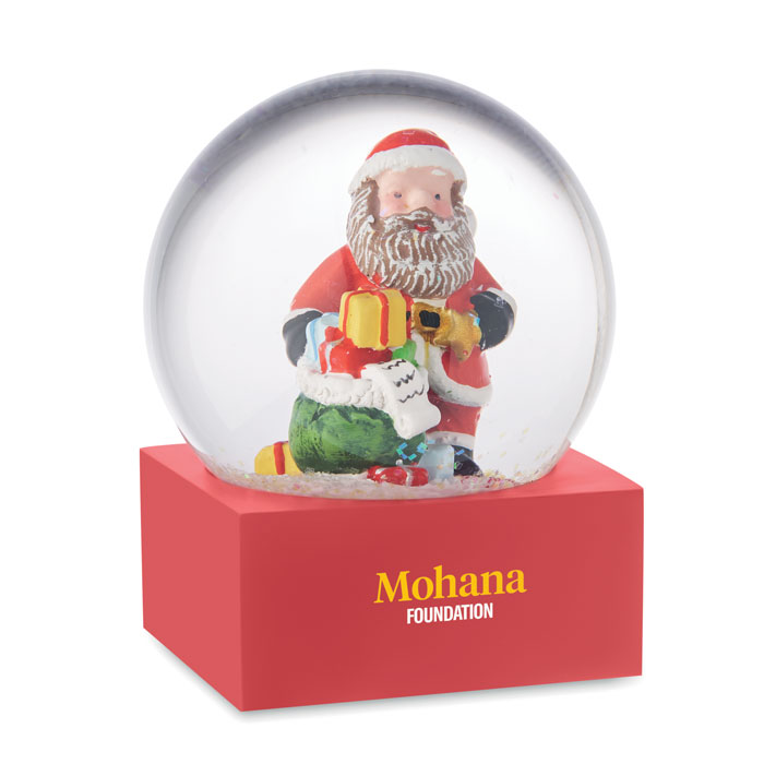 Snow ball glass ornament Rosso item picture printed