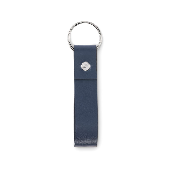 PU loop key ring Francese Navy item picture 1