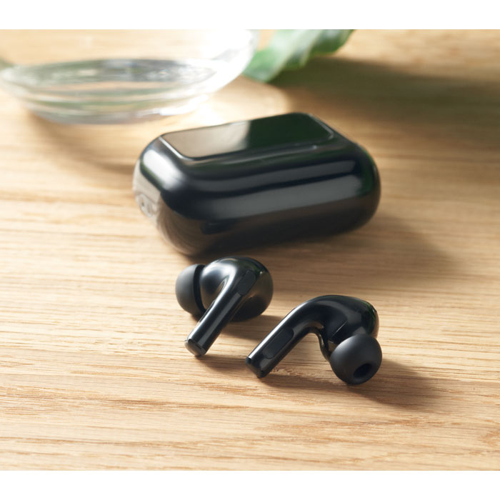 Auricolari TWS in ABS Nero item ambiant picture
