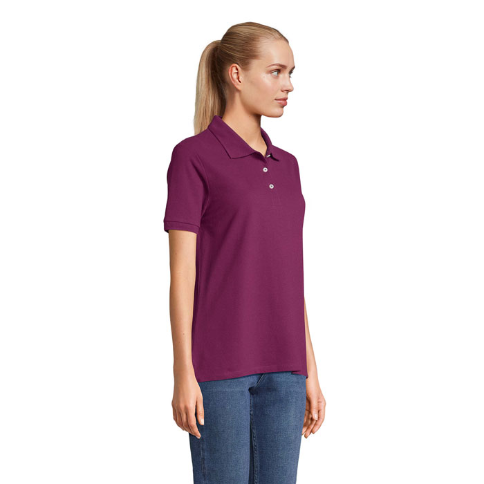 PACIFIC WOMEN POLO Astral Purple item picture side