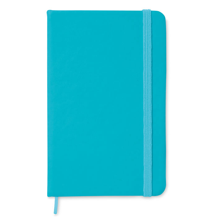 Notebook A6 a righe turquoise item picture front