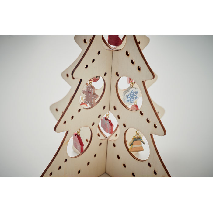 Albero di Natale in legno wood item detail picture