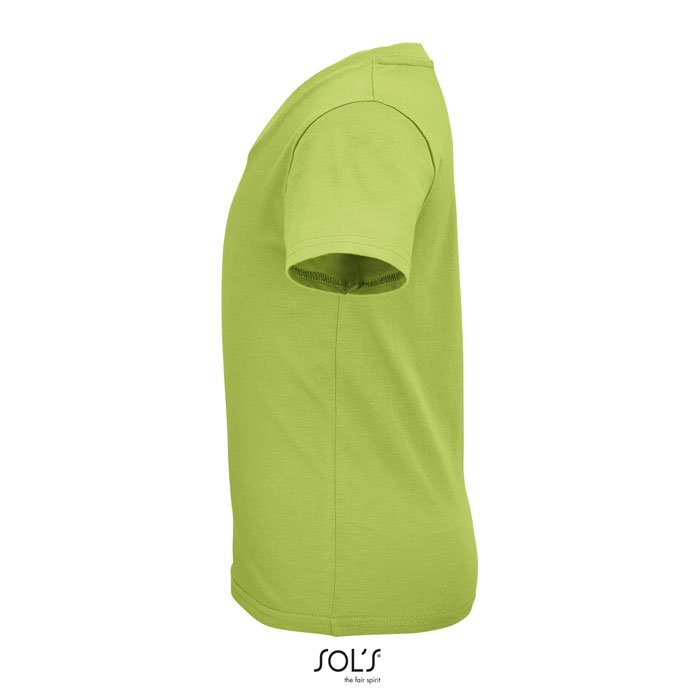 CRUSADER KIDS T-SHIRT 150g Apple Green item picture side