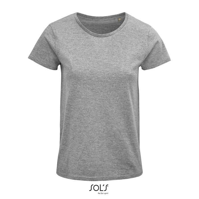 CRUSADER DONNA T-SHIRT 150g grey melange item picture front