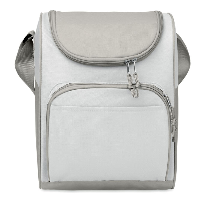 Cooler bag with front pocket Bianco item picture top
