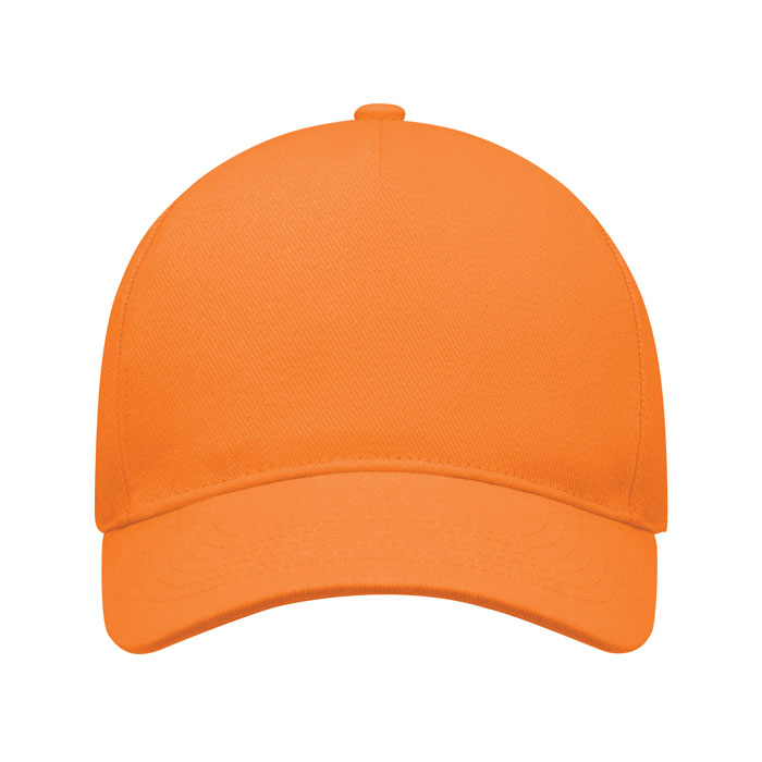Cappellino a 5 pannelli Arancio item picture top