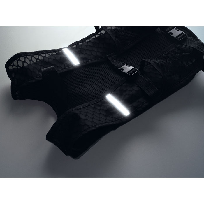 Zaino sportivo 420D PU Nero item picture 7