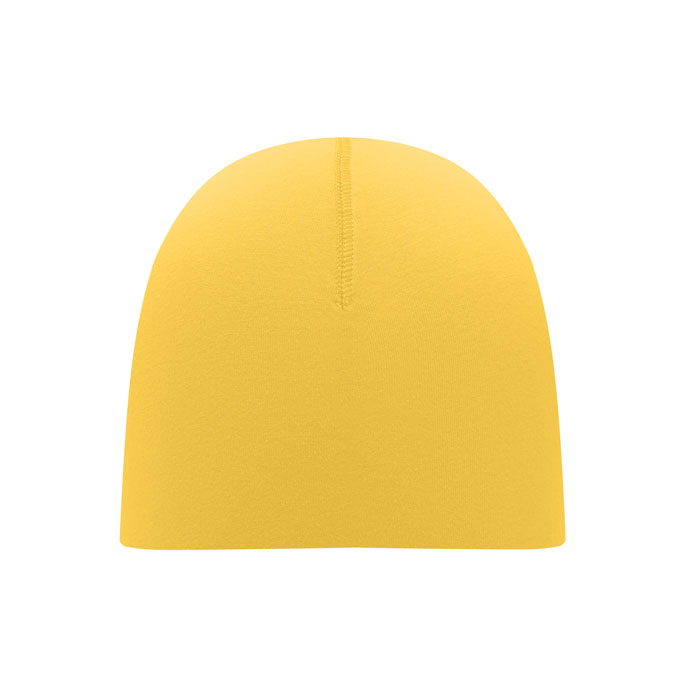 Berretto unisex in cotone Giallo item picture front