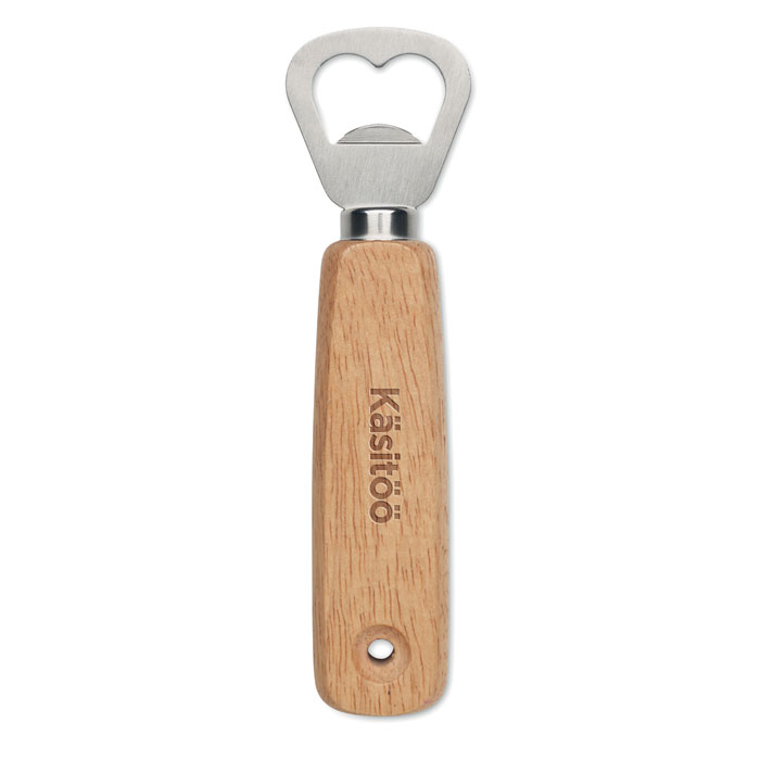 Bartender bottle opener Legno item picture printed